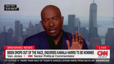 Is Van Jones really crying about how amazing Joe Biden is?