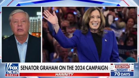 Senator Lindsey Graham's Debate Strategy : Let Kamala Do The Talking About Their Failed Policies