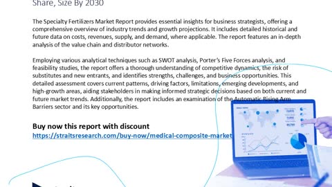 Specialty Fertilizers Market Industry Outlook: Forecasting Market Trends and Growth