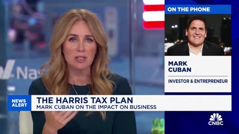 Mark Cuban HUMILIATES himself on-air trying to defend Kamala's insane tax plan