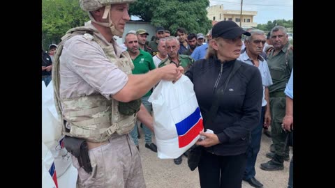 Servicemen of Russian grouping of troops in Syria hold humanitarian campaign in Latakia province