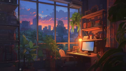 Late Night Jazz Lofi 🌙 Study, Calm, Relax [chill lo-fi hip hop beats]