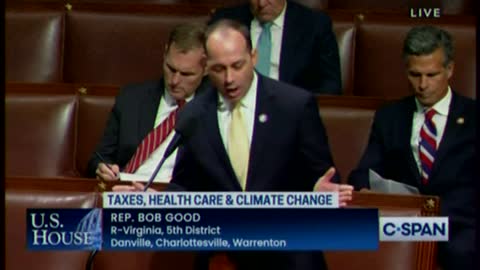 Rep. Good: "There is no climate crisis. It is a hoax."