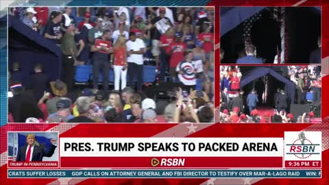 Full Speech at Save America Trump Rally in Wilkes-Barre, Pa 9/3/22