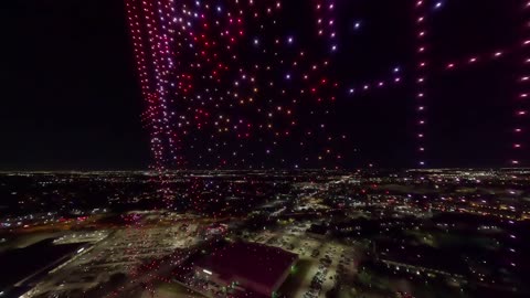 ***GUINNESS WORLD RECORD Christmas Drone Show! (1,500+ Drones)***