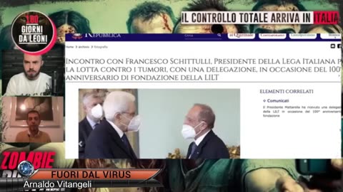 FRANCESCO SCHITTULLI: “AUMENTO SPAVENTOSO DI NUOVI TUMORI” Fuori dal Virus n.841.SP