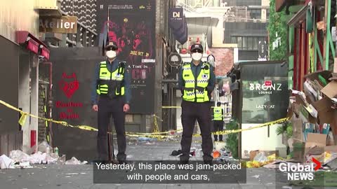 Witnesses describe “out of control” South Korea Halloween deadly stampede