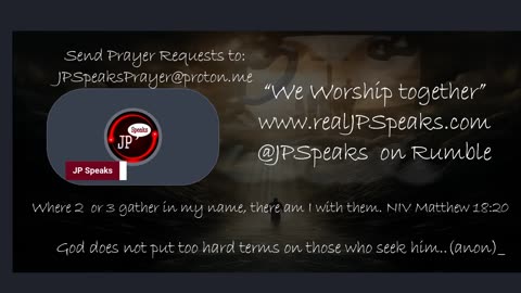 We Worship Together /w JP Speaks 02/08/2024