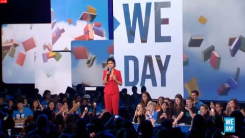 “Trust yourself” - Selena Gomez speaks at WE Day California