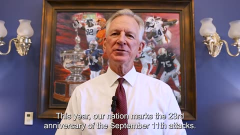 Senator Tuberville Honors Americans lost in September 11 Terrorist Attacks