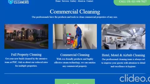 Commercial cleaner Timaru