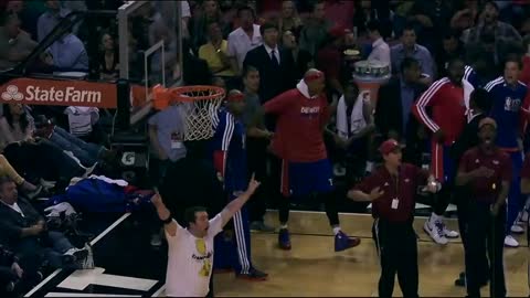 LeBron tackles fan who hits $75,000 shot!