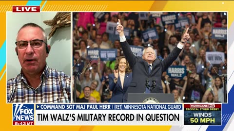 Fellow vet questions Tim Walz s military service.mp4