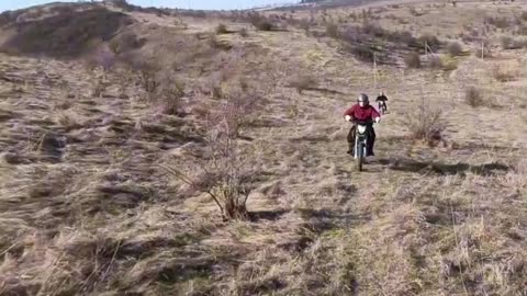 Pov ride in the forest