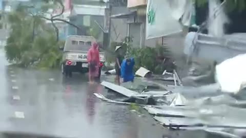 Typhoon Yagi aftermath in Hanoi