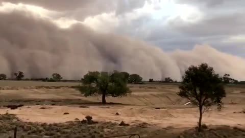 Drought in Australia results in this epic dust storm