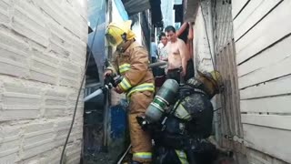 Incendio se registró en Bucaramanga