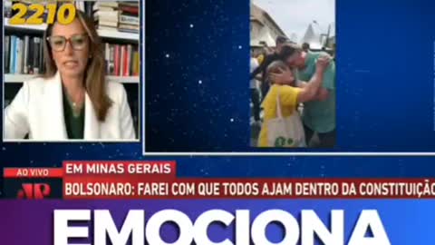 ANA PAULA SE EMOCIONA AO VIVO COM PATRIOTISMO DE UMA GUERREIRA BRASILEIRA E...