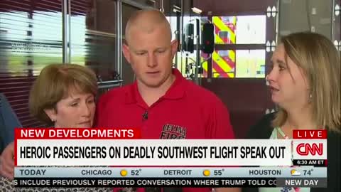 Firefighter Who Tried To Save Southwest Passenger Says He Was Inspired By God