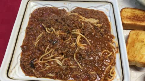 How To Make Spaghetti with Meat Sauce