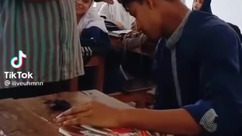 Teacher punished Student by cutting His Hair 😂😂