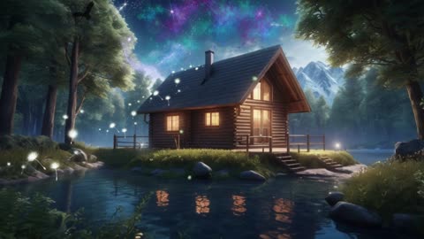 Charming Cabin Escape: Soothing Piano and Nature's Symphony for ASMR @Stephaniejane-music