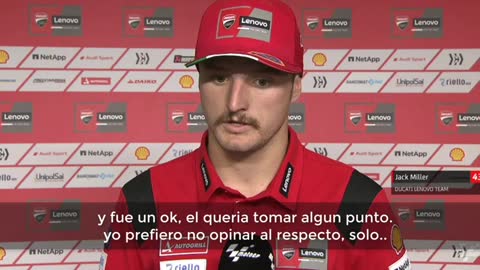 Jack Miller vs Joan Mir Interview after Incident MotoGP Doha 2021