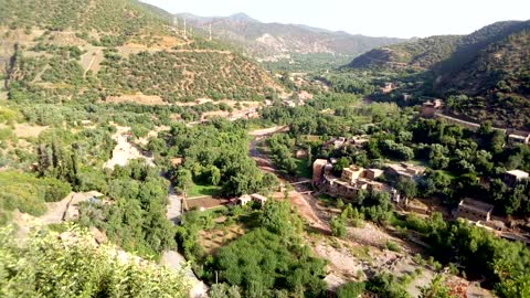 The scenic Oureka views, the most beautiful in Morocco