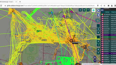 More Low Altitude Lawn Mowing by the INVADING MORMONS MAFIA FROM UTAH N5144X over Morristown AZ