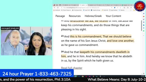 July 10, 2024 What Believe Means: Day8 Knowing Him is Believing Him - Pastor Chuck Kennedy