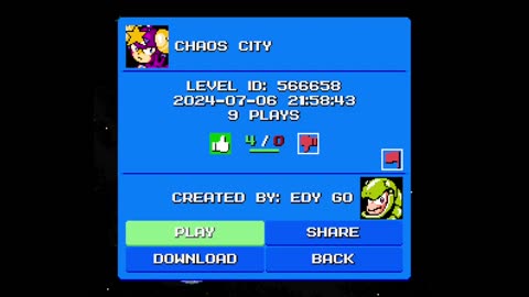 Mega Man Maker Level Highlight: "Chaos City" by Edy Go