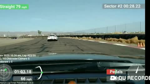 Fast Lap at Bondurant Fast w/Looper 2010 Camaro SS