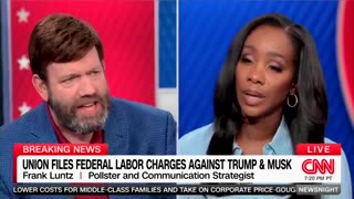 Did it hurt Frank Luntz to tell CNN the truth about American workers and President Trump?