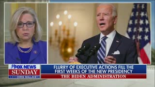 'Heartless': Liz Cheney Evaluates Biden's Actions So Far In Office