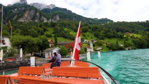 Nature lover Beautiful view of River Switzerland