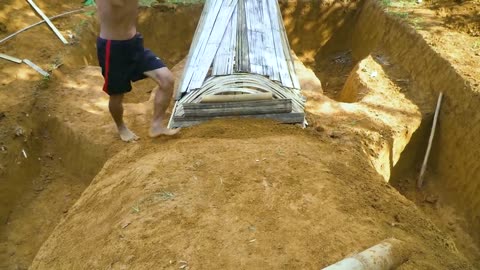 Unbelievable! Build Swimming Pool Water Slide