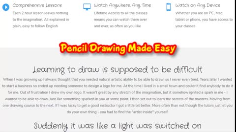 Pencil Drawing Made Easy Review