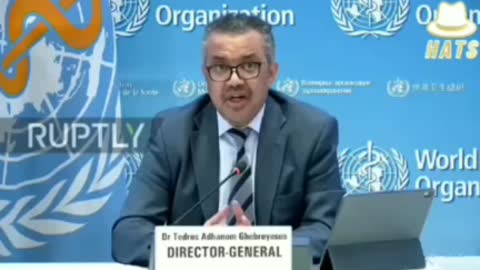 Tedros did just say countries are giving boosters to kill children