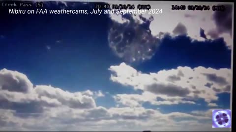 Nibiru on FAA Weathercams July and September 2024