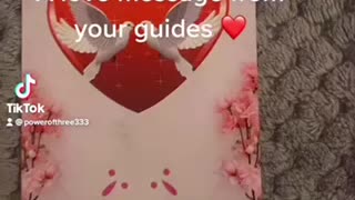 A love message from your guides