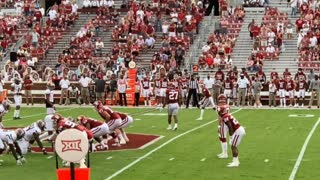 SOONERS VS MISSOURI STATE AND BAYLOR ON THE GROUND