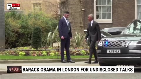 Sky News Australia - Barack Obama in London for undisclosed talks