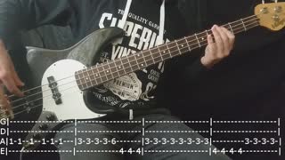 Kiri - Monoral Bass Cover (Tabs)