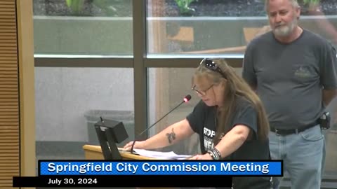 Springfield City Council Member Trashes City - Gets CALLED OUT by Resident