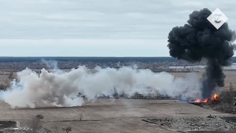 Russian helicopter shout down by Ukraine.