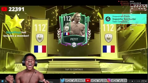 iShowSpeed's FUNNIEST FIFA Mobile Pack Opening.. 😂