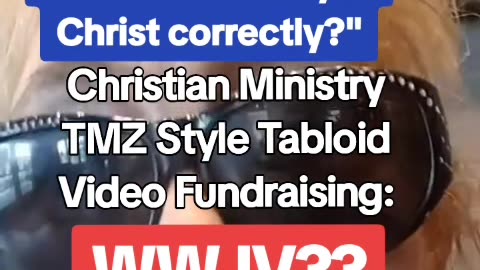 CHRISTIAN LEADER TMZ STYLE TABLOID ViDEO