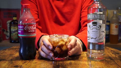 Smirnoff Vanilla Vodka & Coke Spiced