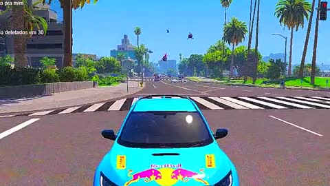 Coloquei 20 carros pra comprar pão kkkk #fivem #gtarp #gta5 #fugas #fivemrp #drizzylzz #fy #viral