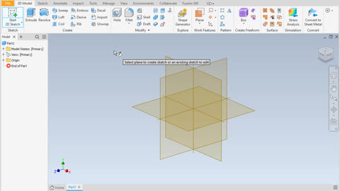 Colors of Sketch Geometry